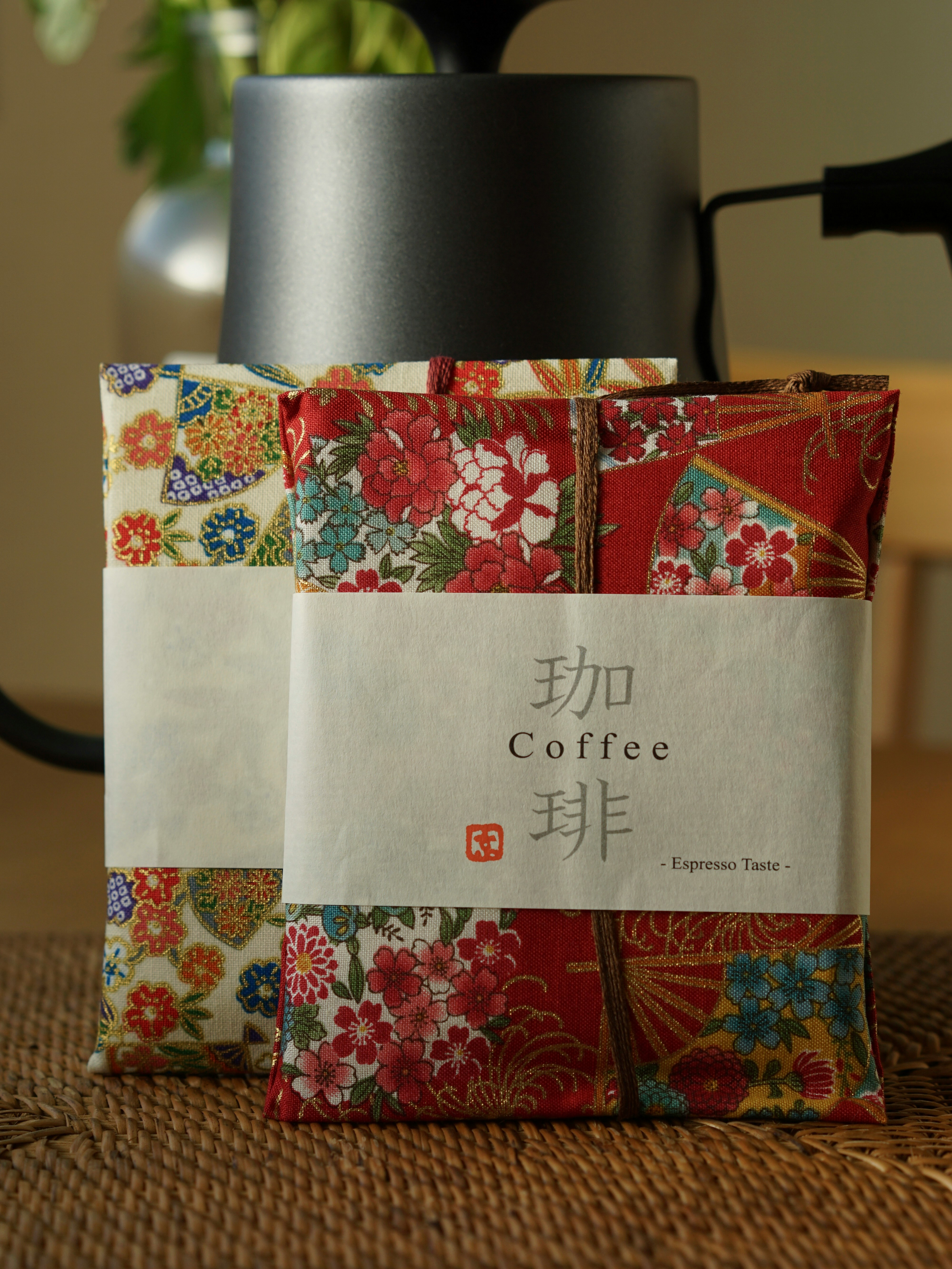 Japanese artisan preparing coffee in traditional style, Kyoto Koffee
